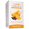 Omega-3 Chocolate Orange Squeeze, 90 Single Serving Packets (2.5 g)