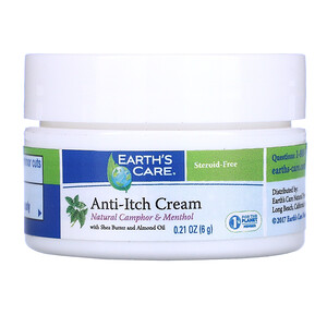 Ёртс кэр, Anti-Itch Cream, with Shea Butter and Almond Oil, 0.21 oz (6 g) отзывы