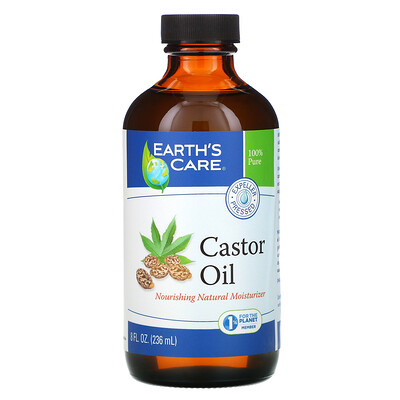 Earth's Care Касторовое масло, 8 унций (236 мл)