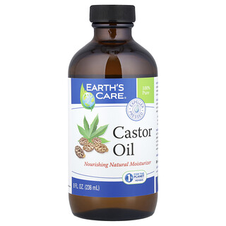 Earth's Care, 全全蓖麻油，8 液量盎司（236 毫升）