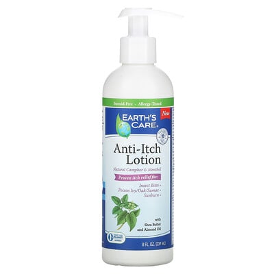 Купить Earth's Care Anti-Itch Lotion, 8 fl oz (237 ml)