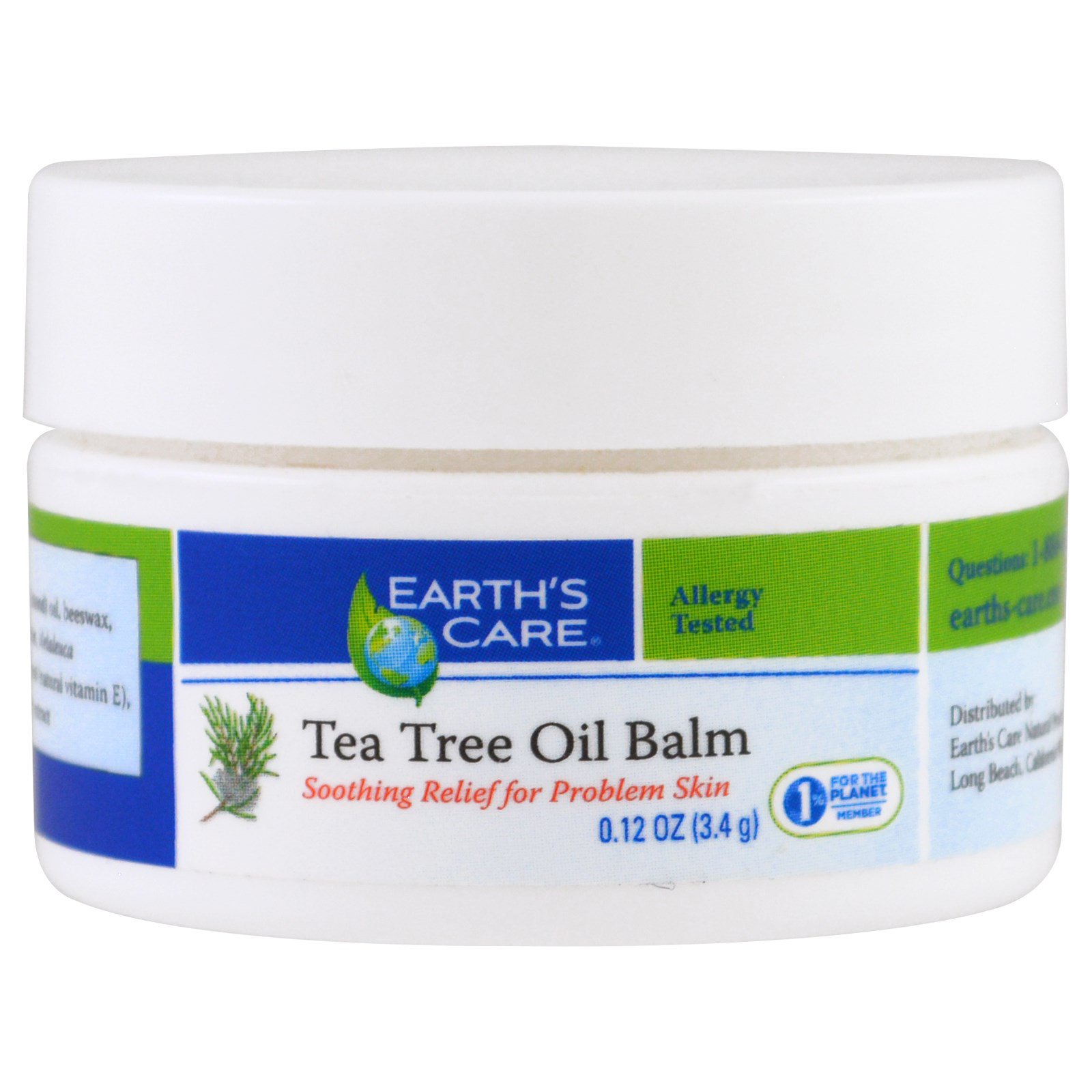 Earth S Care Tea Tree Oil Balm 0 12 Oz 3 4 Iherb