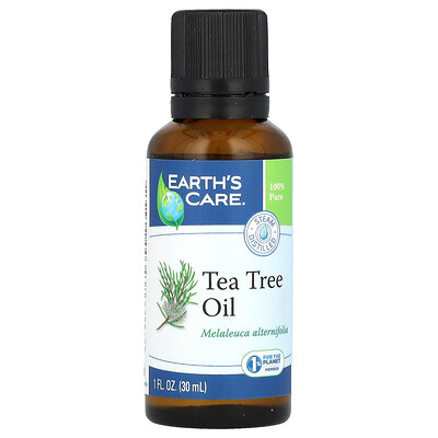 Earth's Care, Aceite de árbol del té 100 % puro, 30 ml (1 oz. líq.)