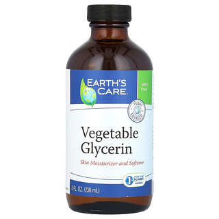 Earth's Care, Glicerina vegetal 100 % pura, 236 ml (8 oz. líq.)