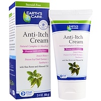 Anti-Itch Cream, Shea Butter and Almond Oil, 2.4 oz, (68 g) - изображение