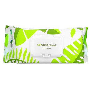 Отзывы о Earth Rated, Dog Wipes,  Unscented, 100 Wipes