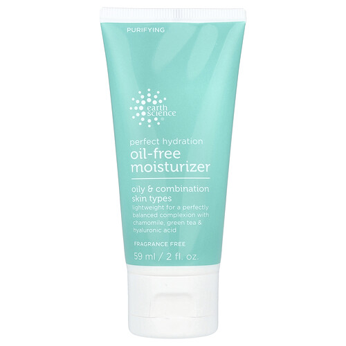 Earth Science, Perfect Hydration, Oil-Free Moisturizer, ölfreie Feuchtigkeitspflege, ohne Duftstoffe, 59 ml (2 fl. oz.)
