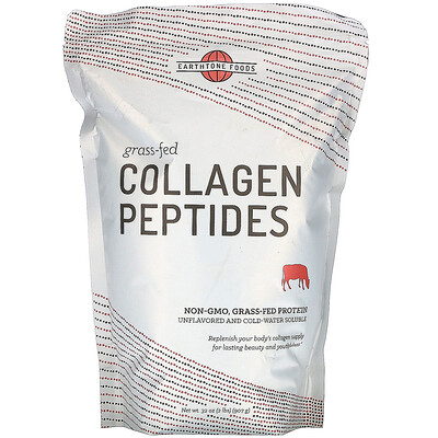 Купить Earthtone Foods Grass Fed Collagen Peptides, 32 oz (907 g)