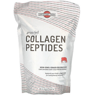 Earthtone Foods, Grass Fed Collagen Peptides, Unflavored, Kollagenpeptide von grasgefütterten Kühen, geschmacksneutral, 907 g (32 oz.)