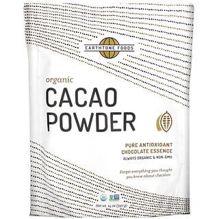Earthtone Foods, Органический порошок какао, 397 г (14 унций)