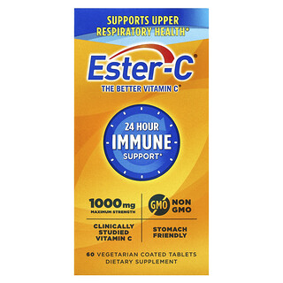 EsterC, 24 órás immunerősítő, 1000 mg, 60 vegetáriánus bevonatú tabletta