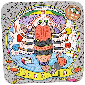 European Soaps, LLC, "Пре-де-Прованс", мыло из коллекции "Зодиак", Скорпион, 3,5 унции (100 г)