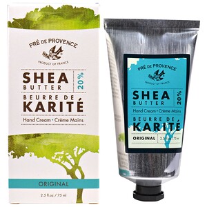 European Soaps, LLC, Pre de Provence, Shea Butter Dry Skin Hand Cream, Original, 2.5 fl oz (75 ml)