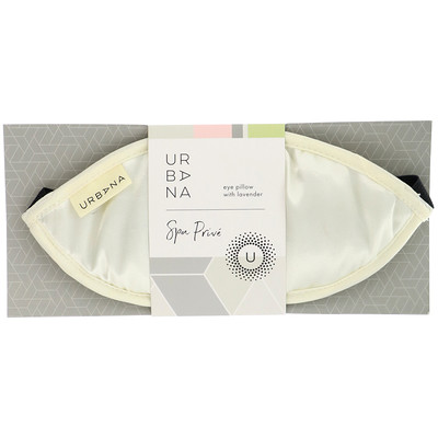 European Soaps Urbana, частный спа, подушка для глаз с лавандой, 1 подушка для глаз