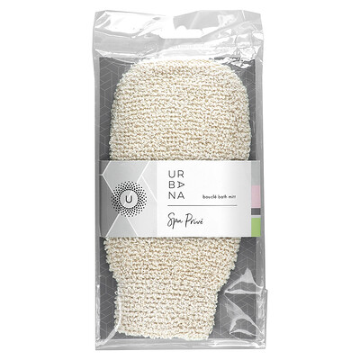 

European Soaps, Urbana, Spa Prive, Boucle Bath Mitt, 1 Bath Mitt