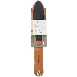 Европеан Соапс, Urbana, Spa Prive, Wooden Foot File, 1 Foot File отзывы покупателей