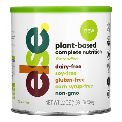 Else Toddler, Plant Based Complete Nutrition, 12+ Months, 22 oz (624 g)