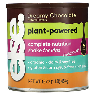 Else, 兒童植物源全營養奶昔，夢幻巧克力味味，16 盎司（454 克）