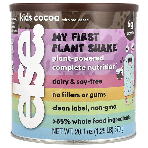 Else, Kids, My First Plant Shake, Cocoa , 1.25 lb (570 g)