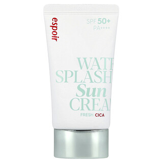 Espoir, Water Splash Sun Cream, Fresh Cica, SPF 50+ PA++++, 60 ml