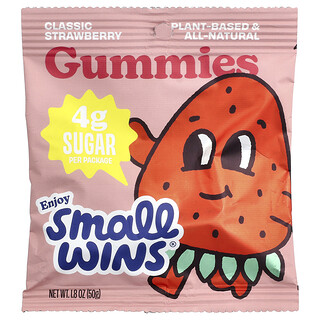 Enjoy Small Wins, Gommes à la fraise classique, 50 g