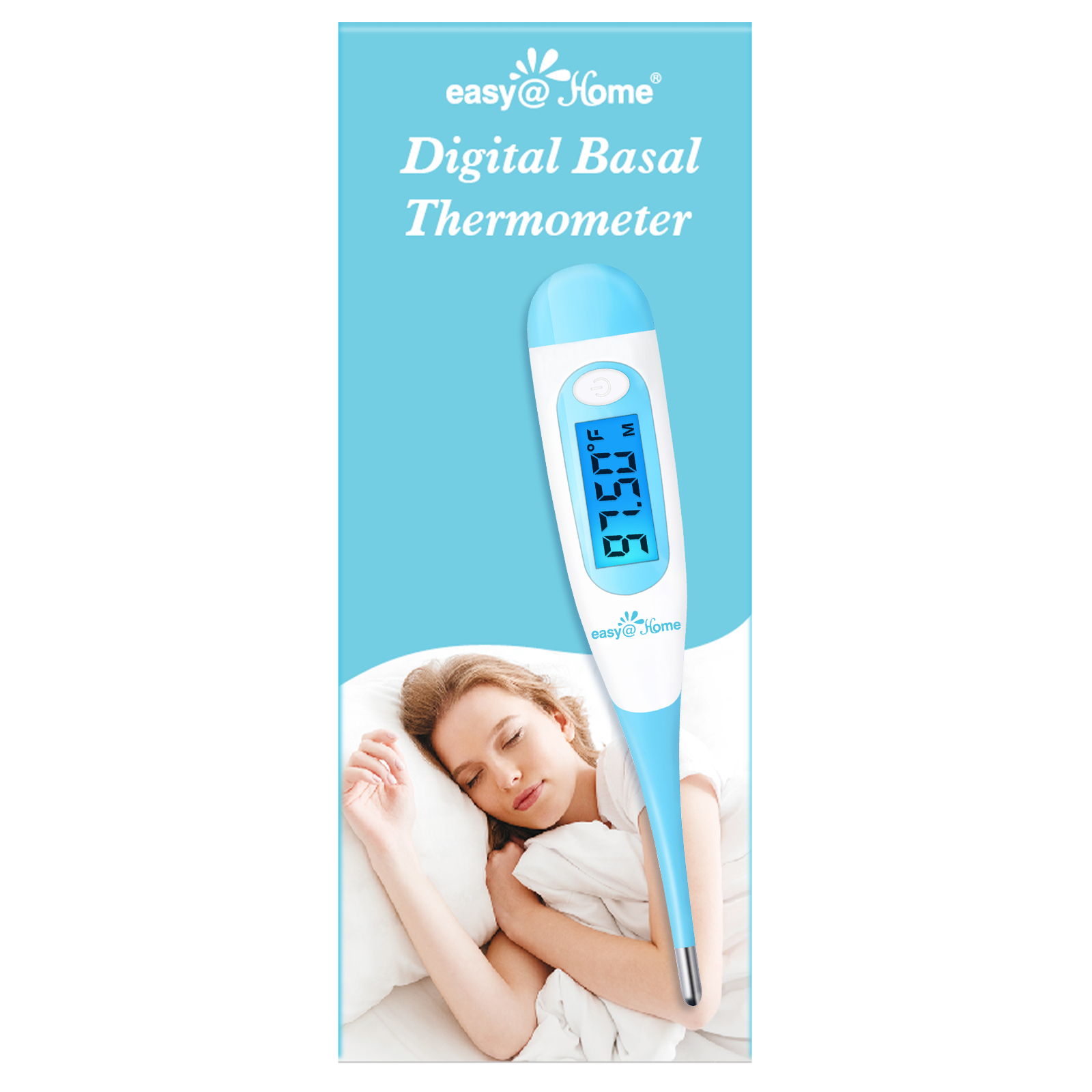 EasyHome, Digital Basal Thermometer, 1 Thermometer