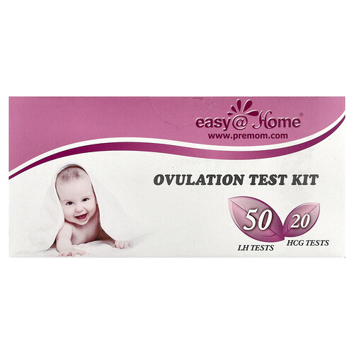 Easy@Home, Ovulationstest-Set, 50 LH-Tests, 20 HCG-Tests