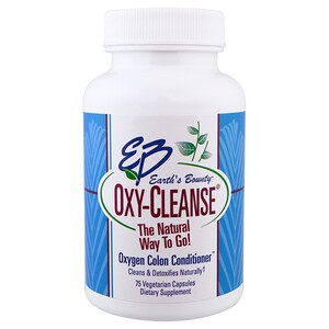 Отзывы о Ёрт Баунти, Oxy-Cleanse, Oxygen Colon Conditioner, 75 Vegetarian Capsules