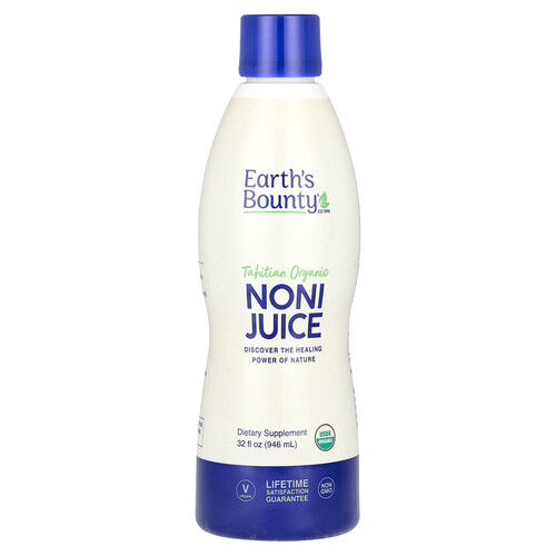 Earth's Bounty Tahitian Organic Noni Juice, 32 fl oz (946 ml)