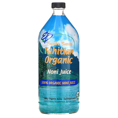 Earth's Bounty Натуральный таитянский сок нони (Tahitian Organic Noni Juice), 32 жидких унций (946 мл)