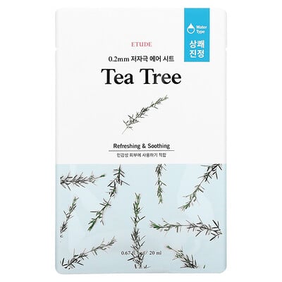 

Etude Tea Tree Beauty Mask 1 Sheet Mask 0.67 fl oz (20 ml)