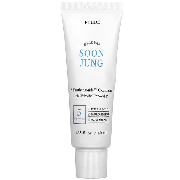 Etude, Soon Jung, 5 Panthensoside Cica Balm, 1.35 fl oz (40 ml)