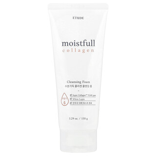 ETUDE, Moistfull Collagen, Cleansing Foam, 5.29 oz (150 g)