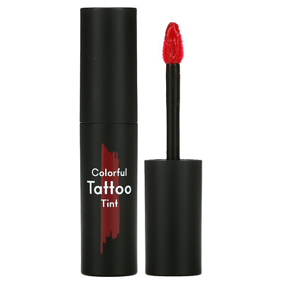 Etude House Colorful Tattoo Tint, Cherry On Top, 3.5 g