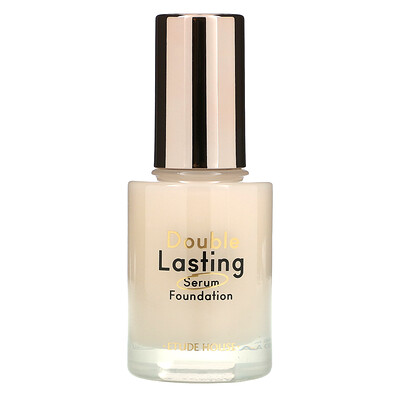 Etude House Double Lasting Serum Foundation, SPF 25 PA++, Rosy Pure P02, 1.05 oz (30 g)