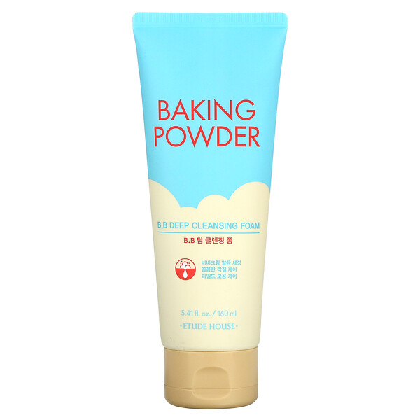 Etude‏, Baking Powder, B.B Deep Cleansing Foam, 5.41 fl oz (160 ml)