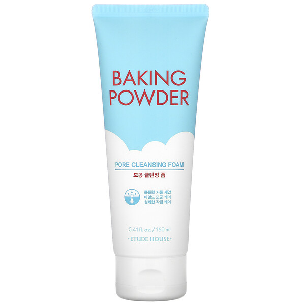Etude House, Baking Powder, Pore Cleansing Foam, 5.41 fl oz (160 ml)