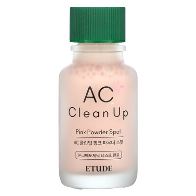 Etude House AC Clean Up, Pink Powder Spot, 0.5 fl oz (15 ml)