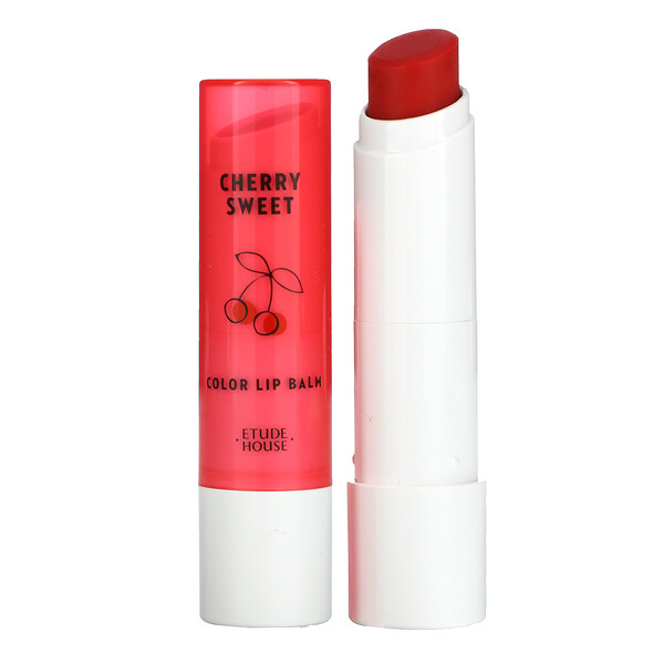 Etude, Cherry Sweet Color Lip Balm, RD301 ,  0.14 oz (4 g)