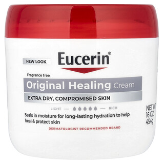 Eucerin, Originální hojivý krém, extrémně suchá, narušená pokožka, bez vůně, 454 g