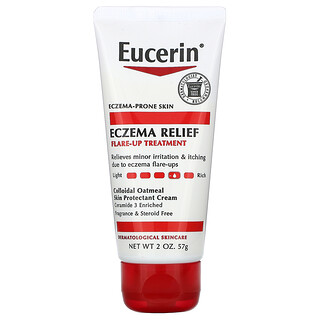 Eucerin, 湿疹の救済, 再燃トリートメント, 2オンス（57 g）