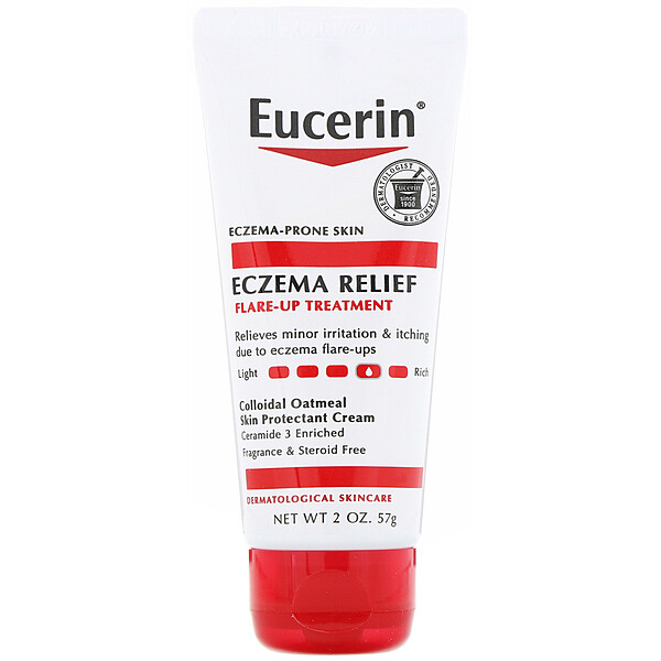 Eucerin, Средство для лечения экземы в период обострений, 57 г (2 унции)