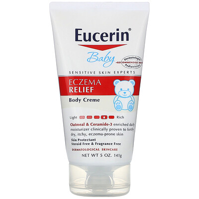 Eucerin Eczema Relief for Baby, Body Creme, 5.0 oz