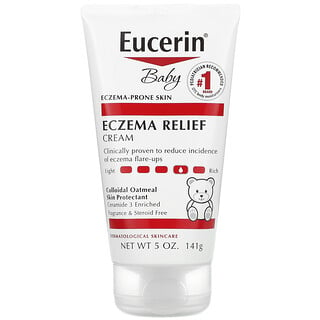 Eucerin, Baby, Creme para Alívio do Eczema, 141 g (5 oz)