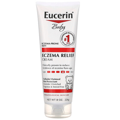 Eucerin Baby, Eczema Relief, Cream, 8 oz (226 g)