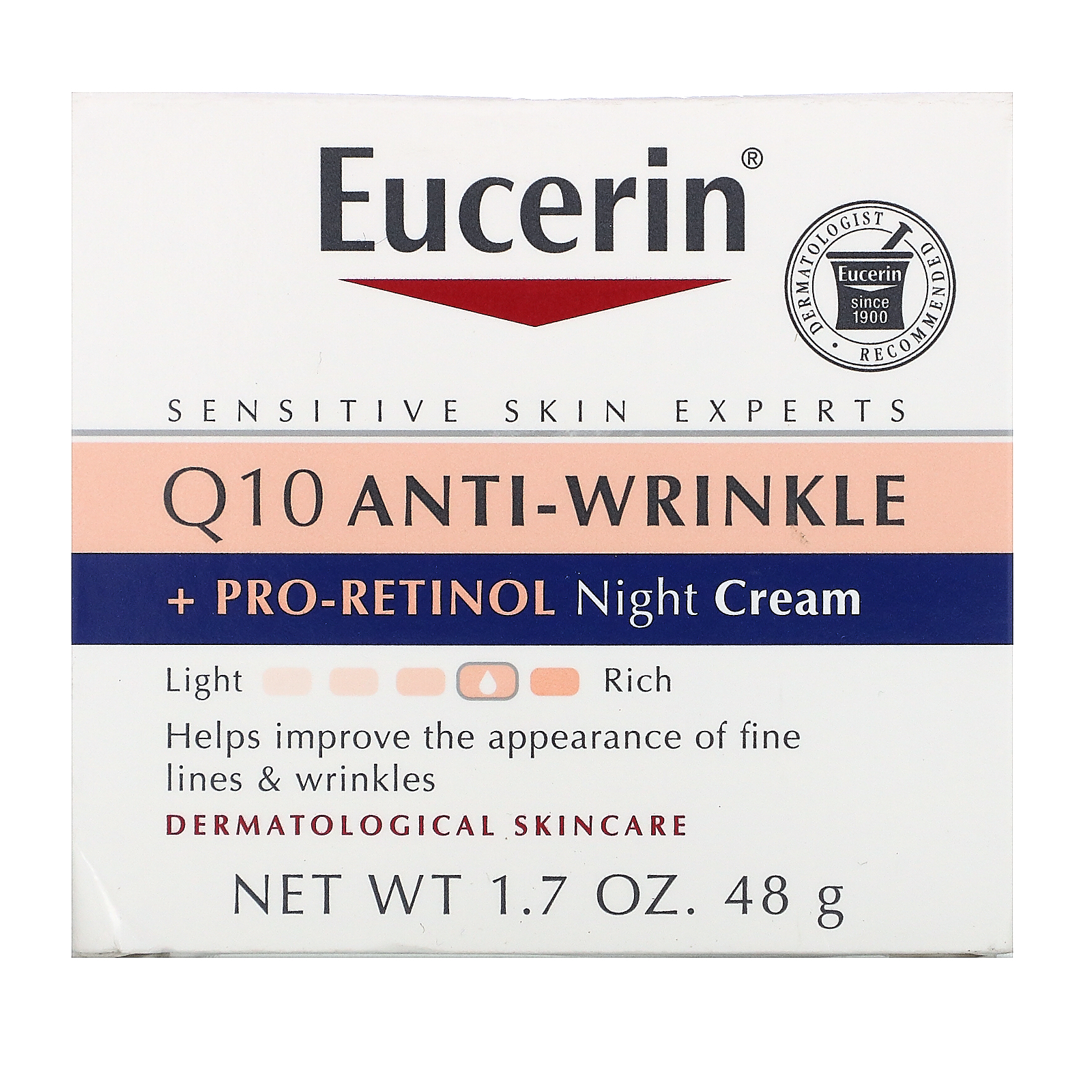 eucerin q10 anti wrinkle pro retinol night cream