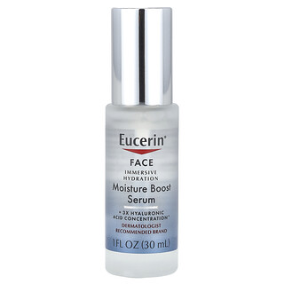 Eucerin, Face, Immersive Hydration, Moisture Boost Serum, 1 fl oz (30 ml)