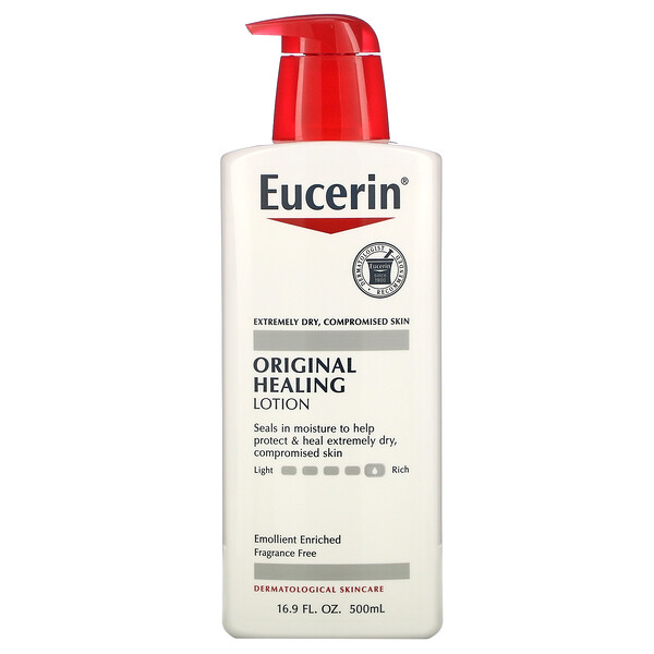 Eucerin, Original Healing Lotion, 16.9 fl oz (500 ml) - iHerb