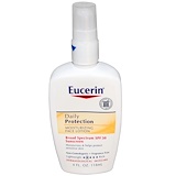 Eucerin, Увлажняющий лосьон для лица, ежедневная защита, защита от солнца SPF 30, без запаха, 4 жидкие унции (118 мл) отзывы