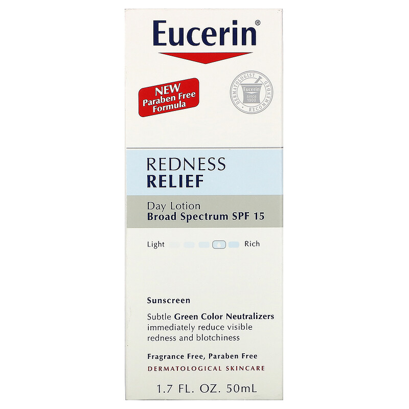Eucerin, Redness Relief, Daily Perfecting Lotion SPF 15, Fragrance Free